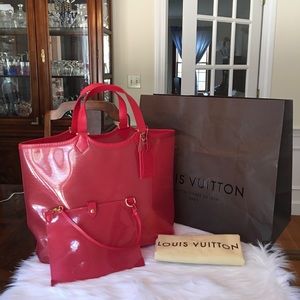 Louis Vuitton Red Epi Plage Lagoon Bay